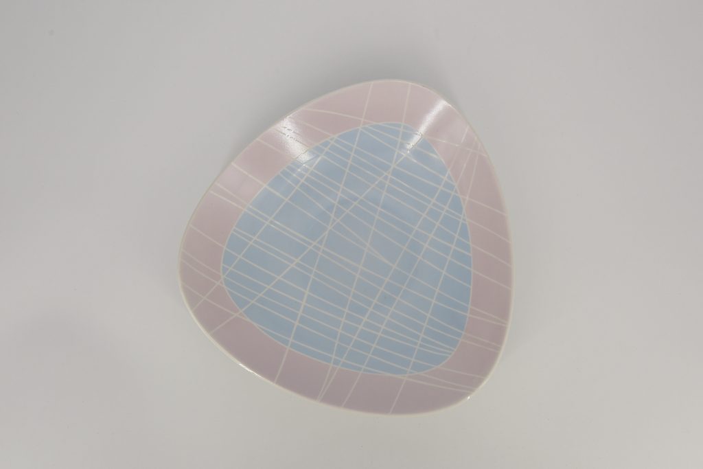 Talerz porcelanowy, Weimar Porzellan, Niemcy, lata 70