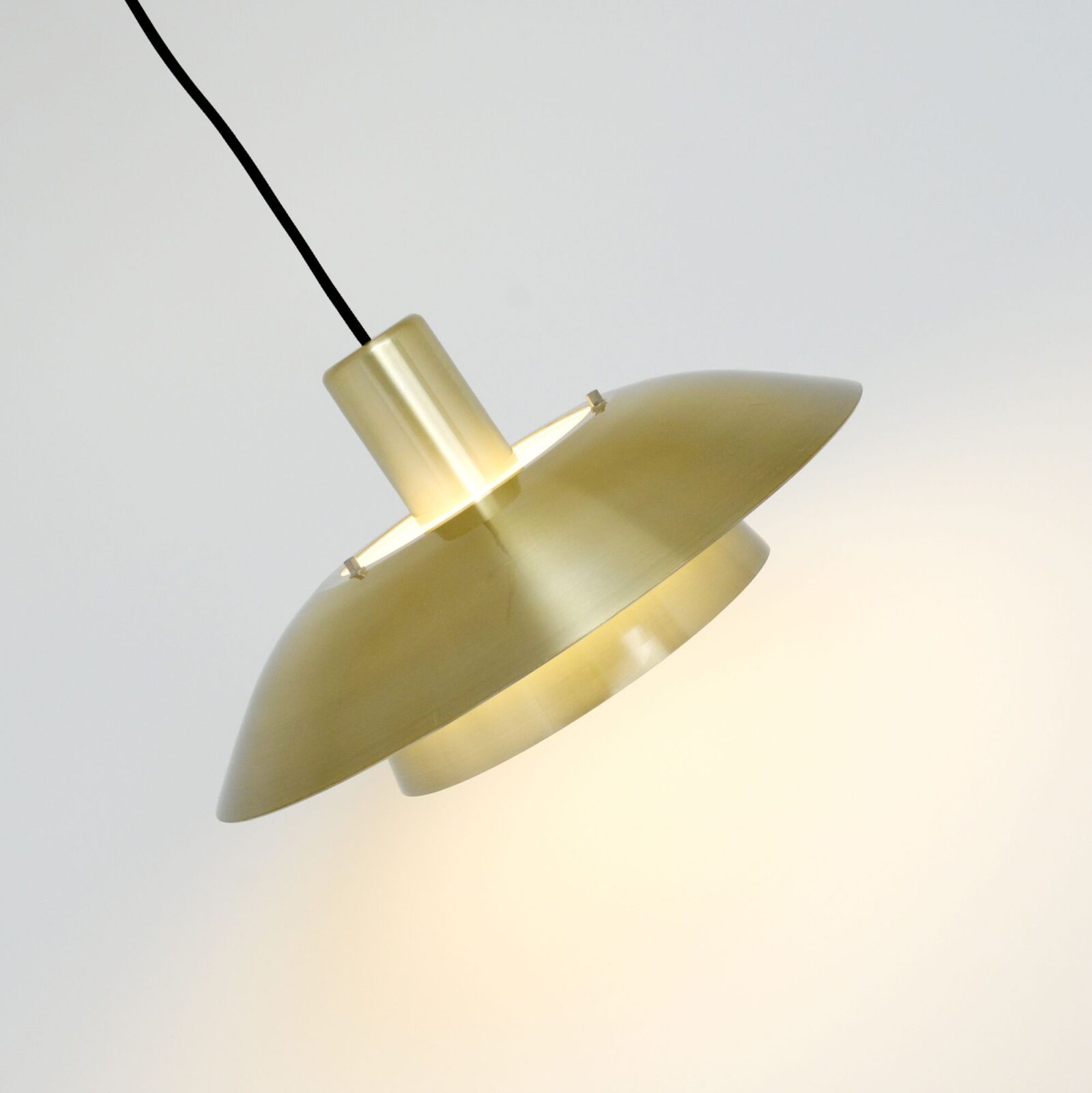 Złota lampa, Dania, lata 70