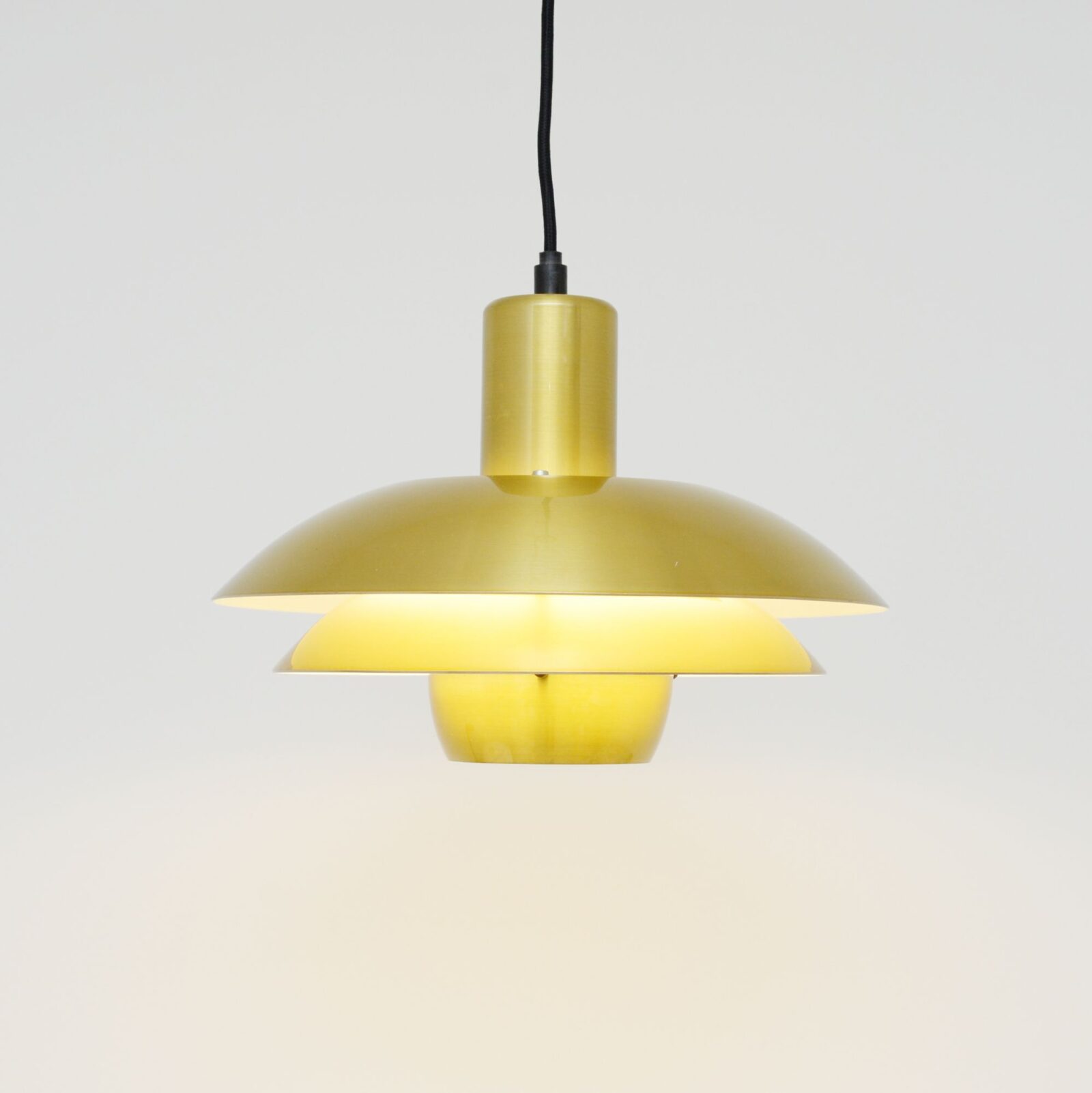 Gold Lamp, Belux, Denmark, 1970s