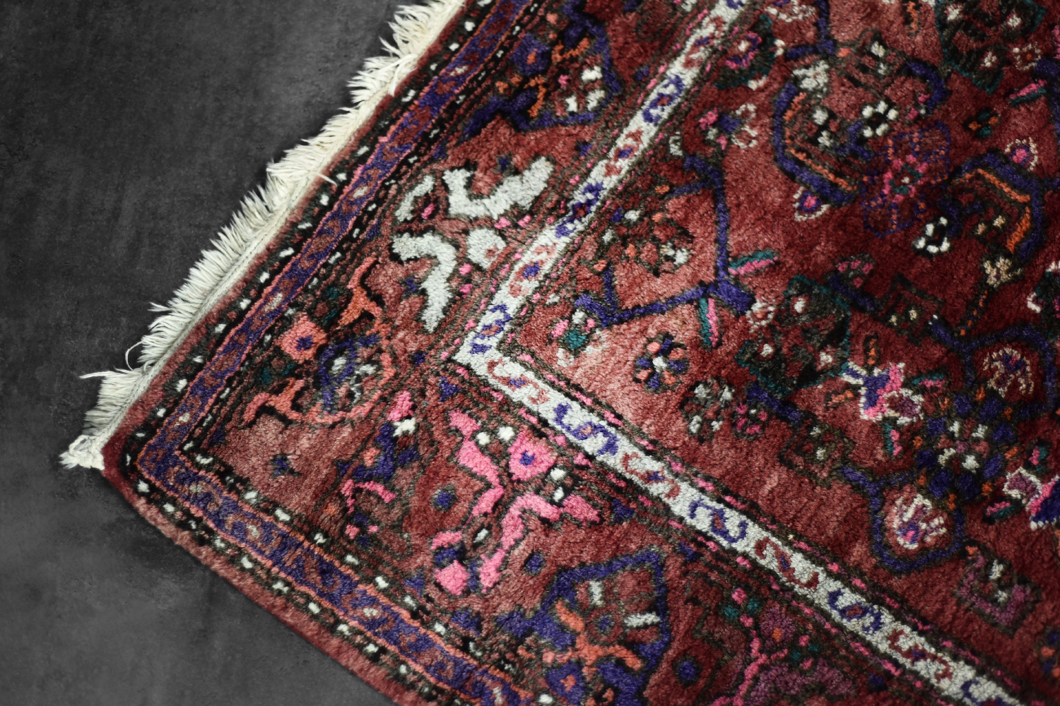 Dywan orientalny Hamadan, Persja/Iran, lata 60