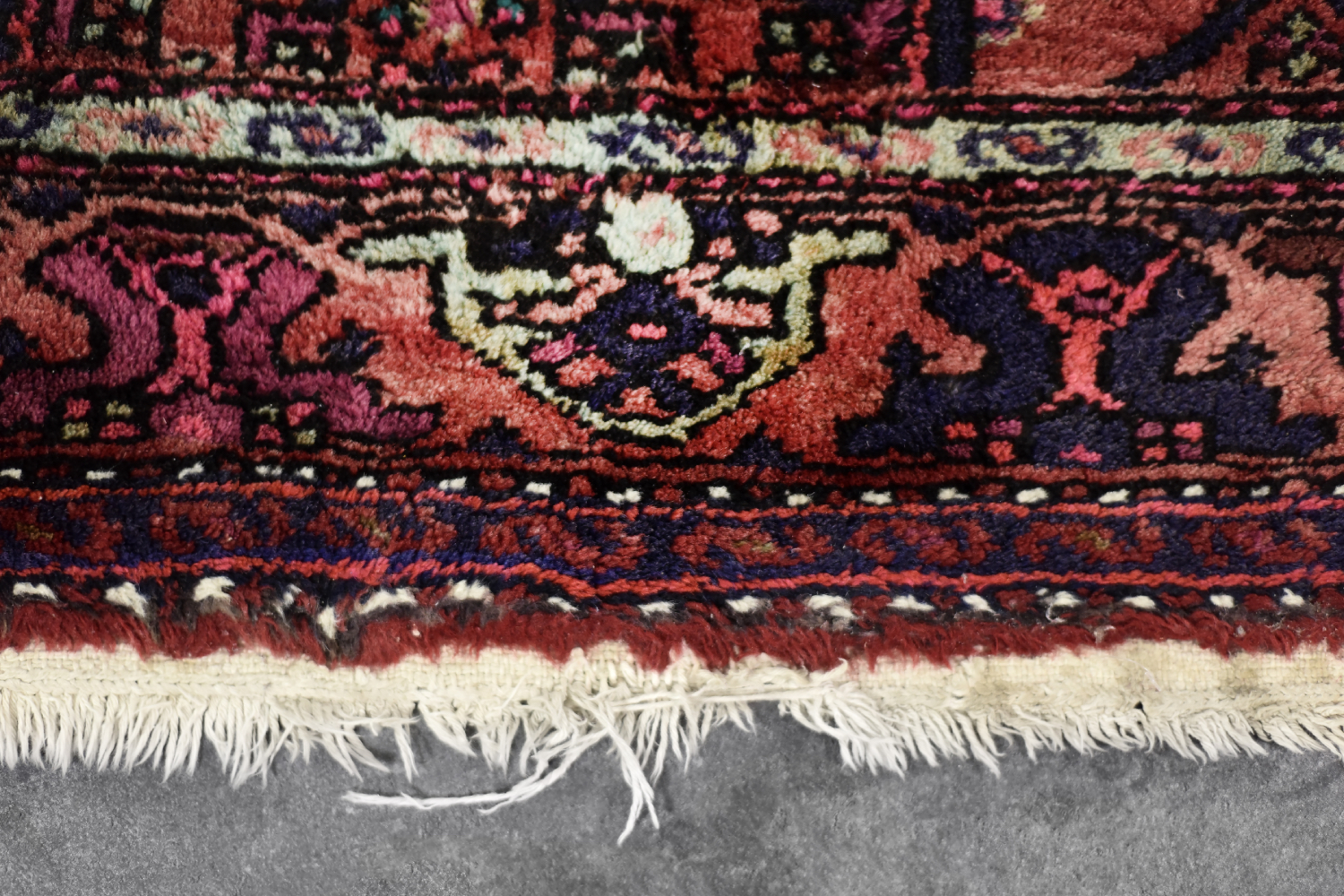 Dywan orientalny Hamadan, Persja/Iran, lata 60