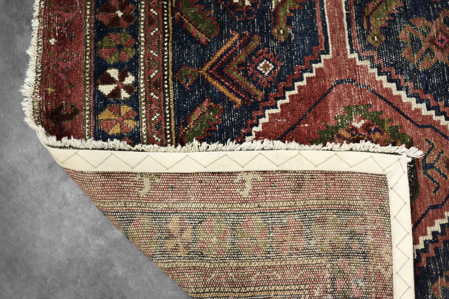 Nomadyczny dywan Tribal Shiraz Qashqai, Persja/Iran, lata 40