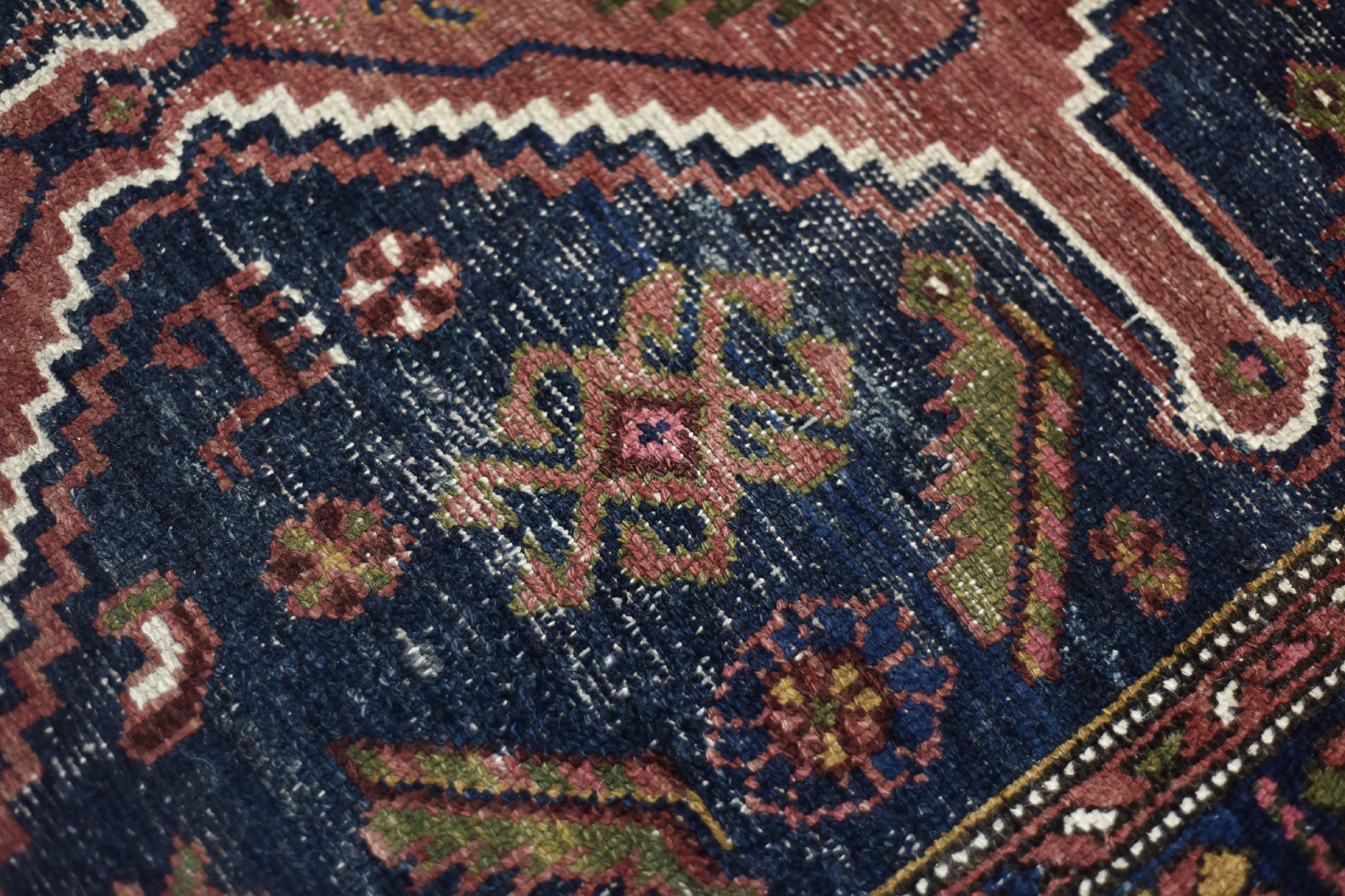 Nomadyczny dywan Tribal Shiraz Qashqai, Persja/Iran, lata 40