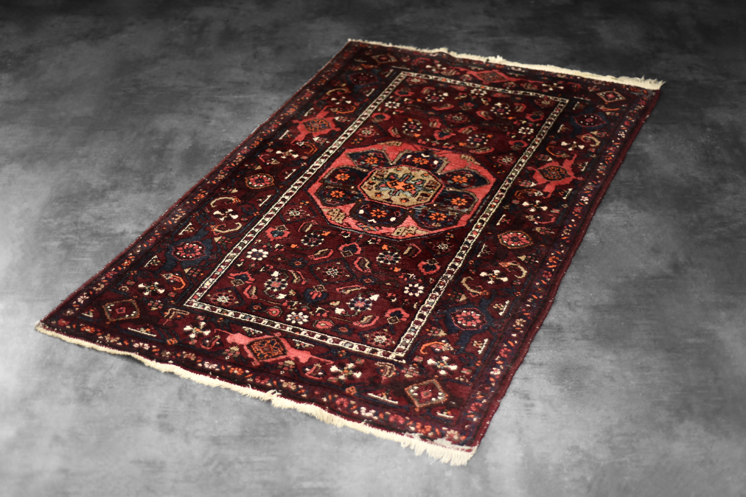 Dywan orientalny Hamadan, Persja/Iran, lata 60