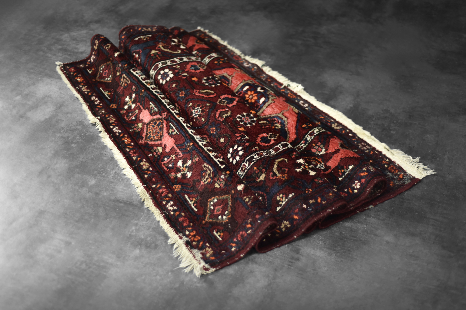 Dywan orientalny Hamadan, Persja/Iran, lata 60