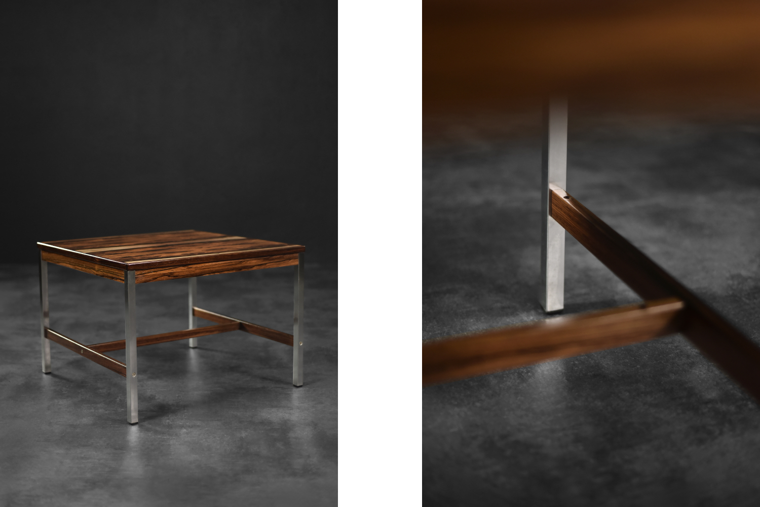 Square coffee table, HMB Möbler Rörvik, Sweden, 1960s