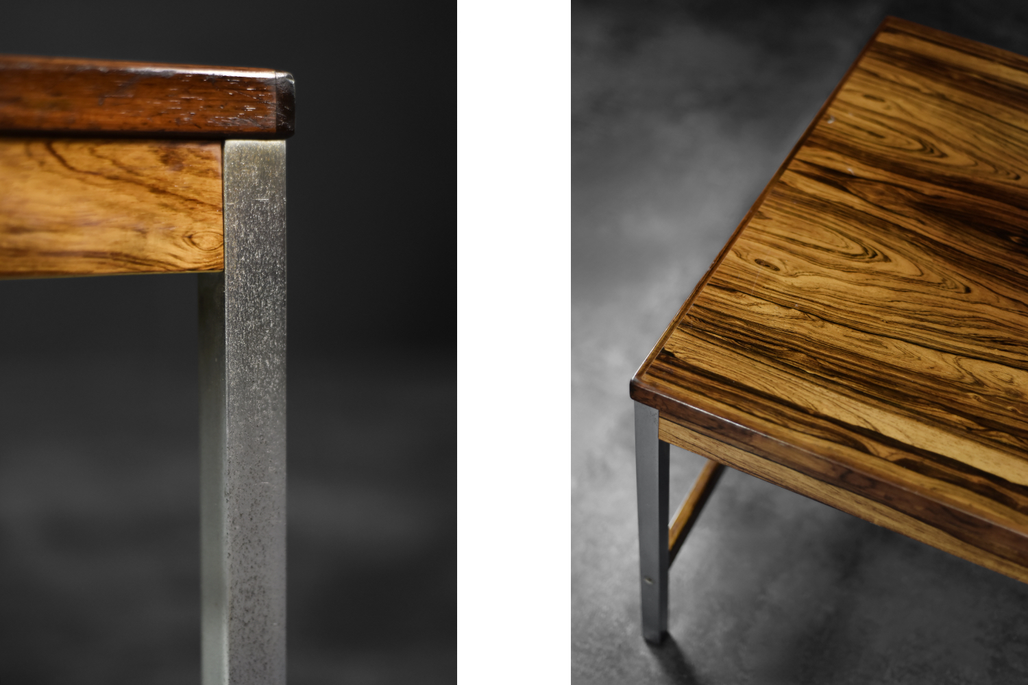 Rosewood coffee table, HMB Möbler Rörvik, Sweden, 1960s