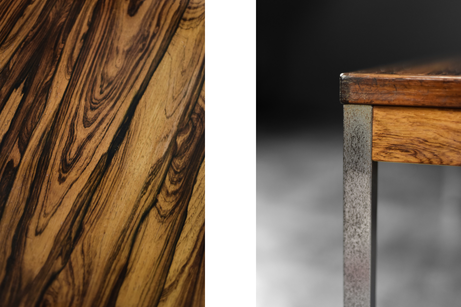 Rosewood coffee table, HMB Möbler Rörvik, Sweden, 1960s