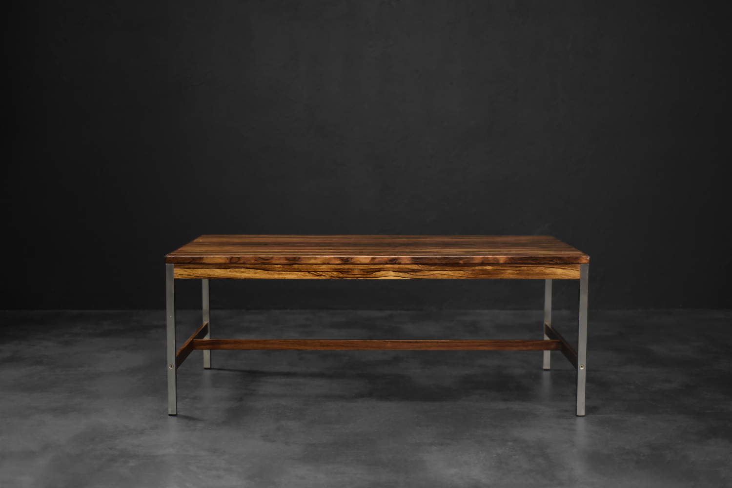 Rosewood coffee table, HMB Möbler Rörvik, Sweden, 1960s