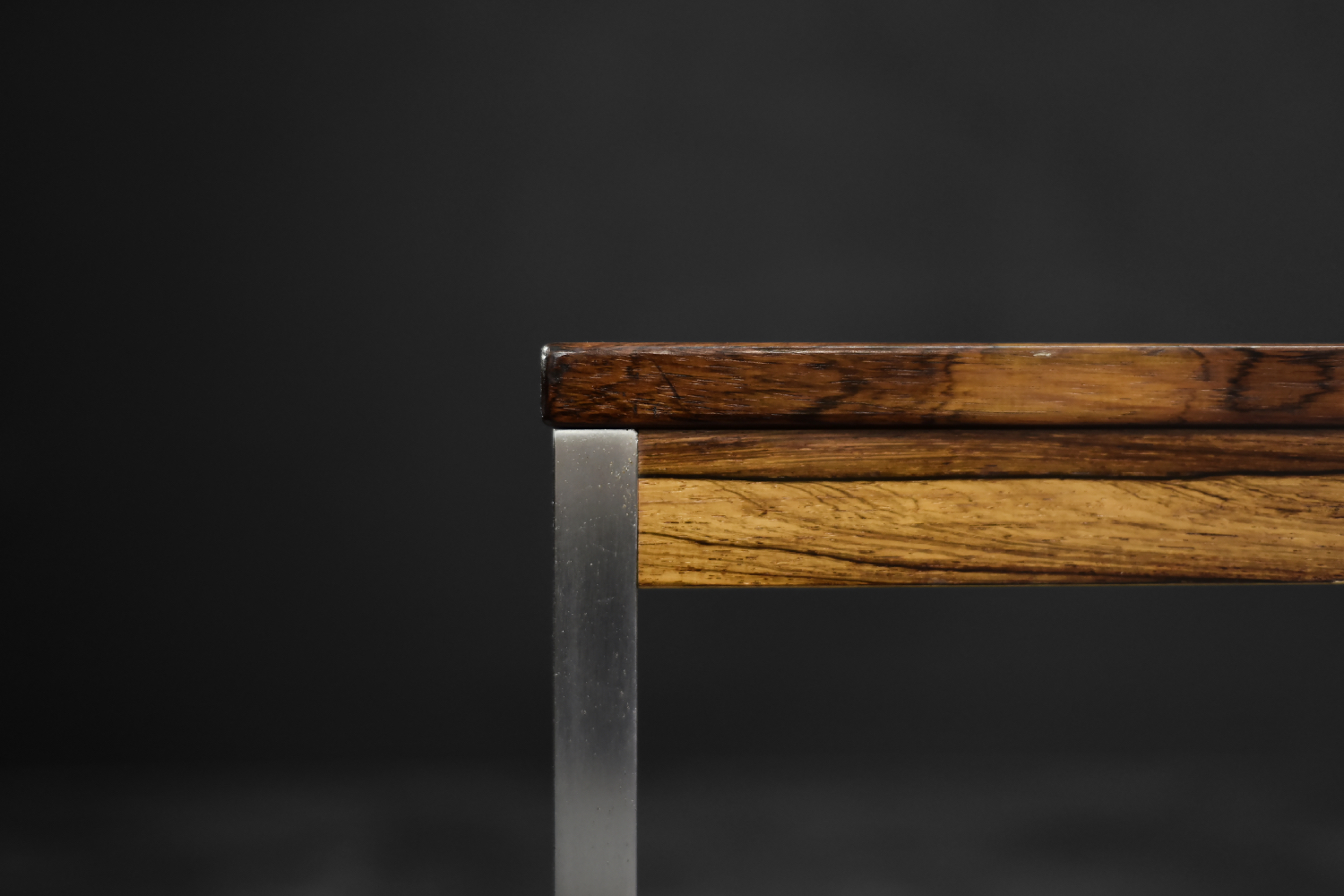 Rosewood coffee table, HMB Möbler Rörvik, Sweden, 1960s