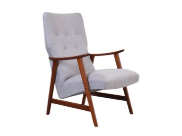 Fotel tekowy, Dania, lata 60