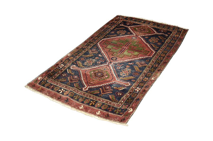 Nomadyczny dywan Tribal Shiraz Qashqai, Persja/Iran, lata 40