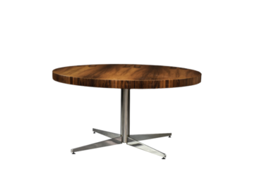 Okrągły palisandrowy stolik kawowy, Ilse Möbel, Niemcy, lata 70