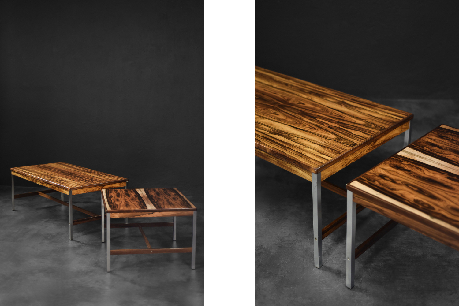Square coffee table, HMB Möbler Rörvik, Sweden, 1960s