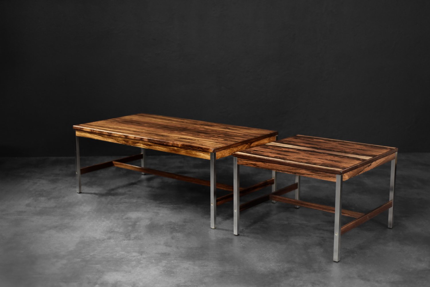 Rosewood coffee table, HMB Möbler Rörvik, Sweden, 1960s