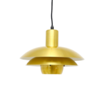 Gold Lamp, Belux, Denmark, 1970s