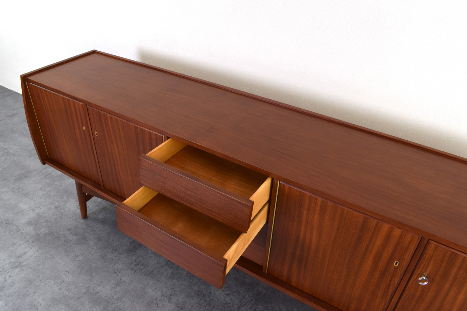 Komoda tekowa, Dania, lata 60