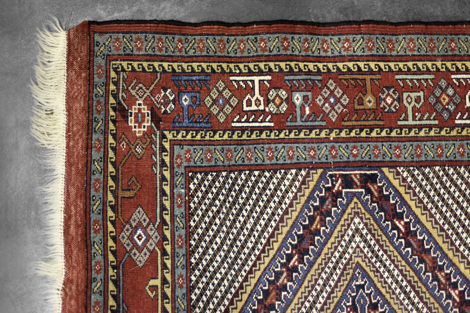 Orientalny dywan Shiraz, Persja/Iran, lata 60