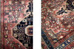 Zanjan Hamadan oriental rug, Persia/Iran, 1960s