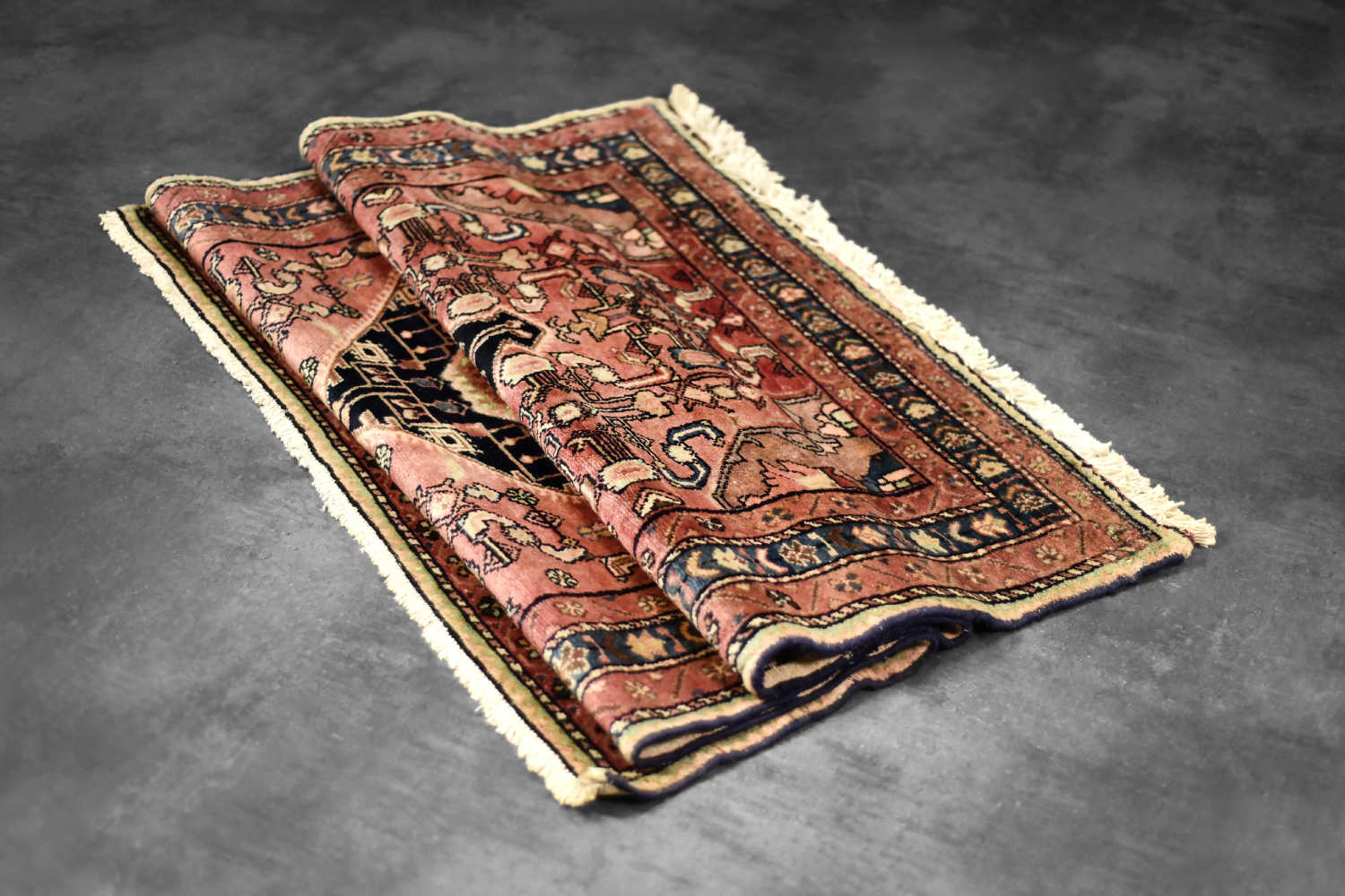 Zanjan Hamadan oriental rug, Persia/Iran, 1960s