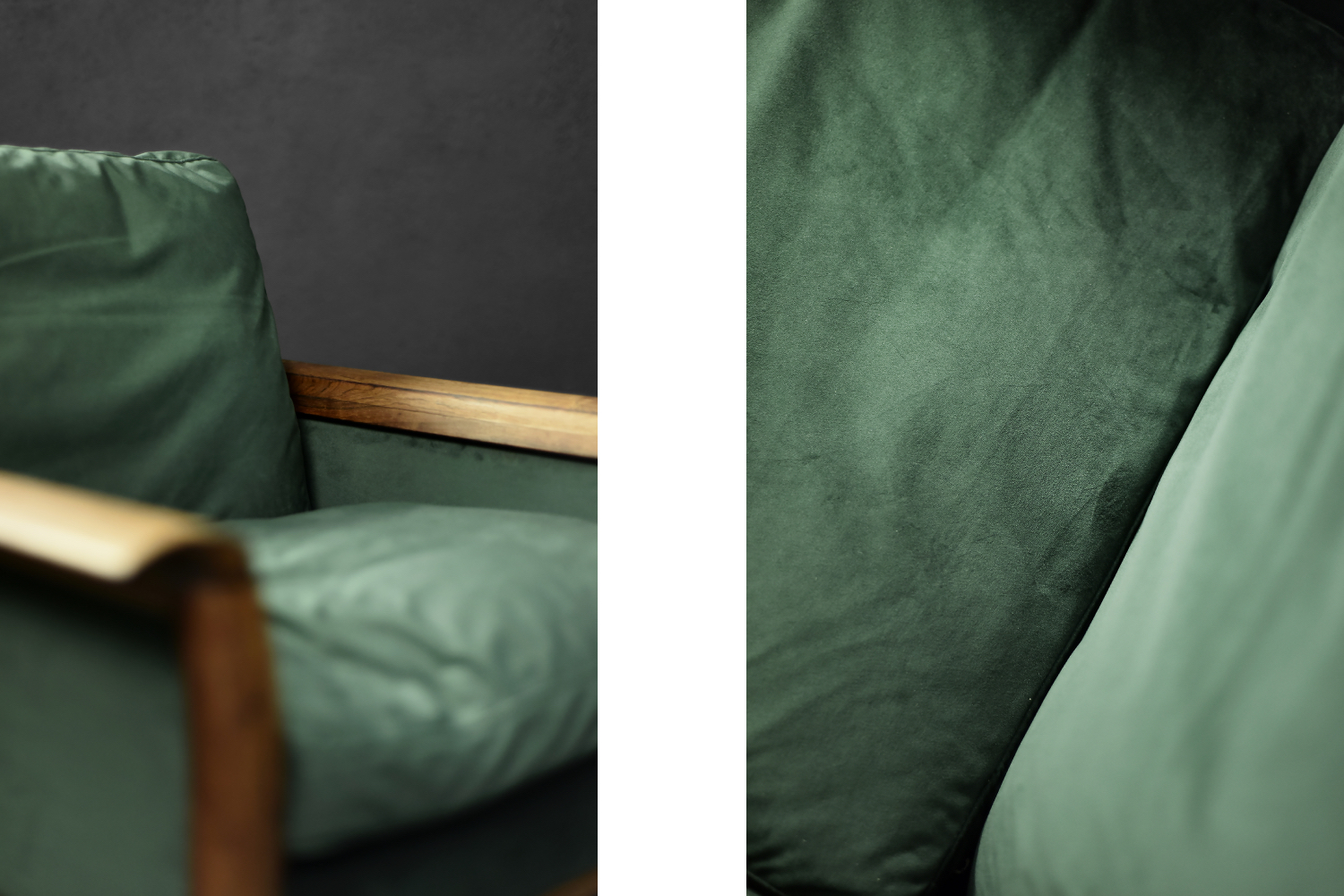 Palisandrowy komplet wypoczynkowy, proj. Knut Sæter dla Vatne Møbler, Norwegia, lata 60