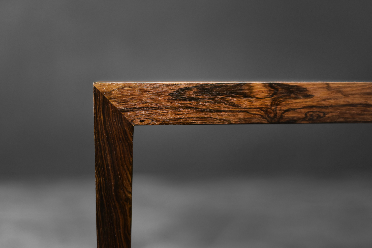 Rosewood coffee table, designed by Severin Hansen for Haslev Møbelsnedkeri, Denmark, 1960s