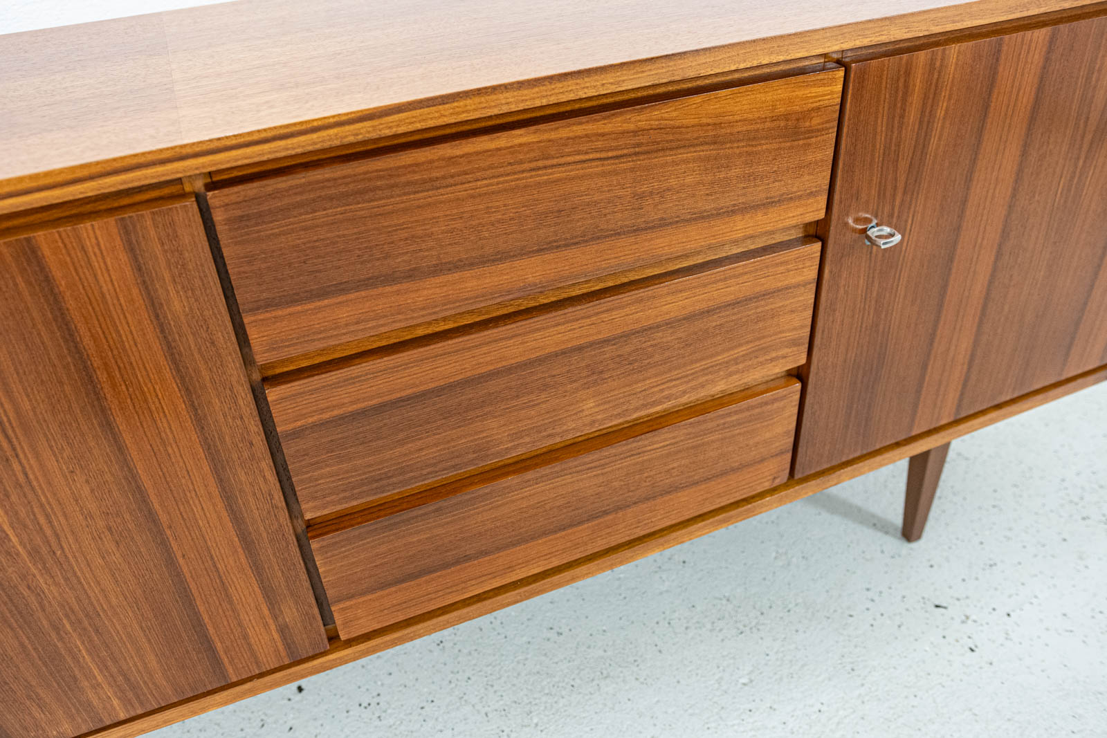 Vintage sideboard, Swarzędzkie Fabryki Mebli, PRL, 1970s