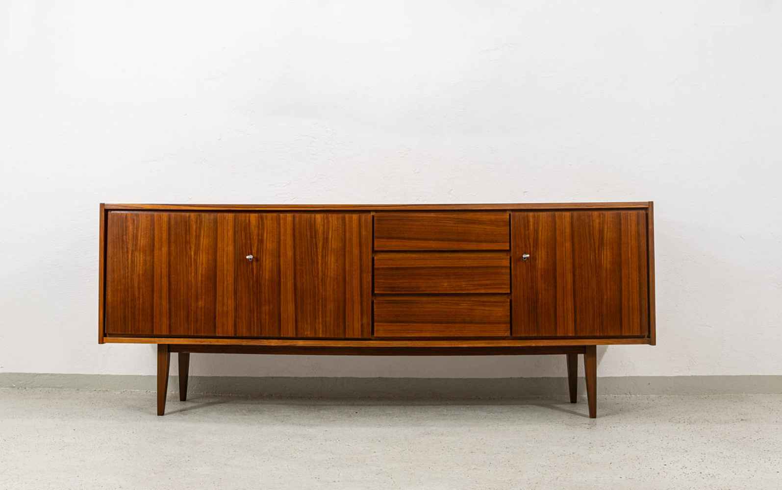 Vintage sideboard, Swarzędzkie Fabryki Mebli, PRL, 1970s