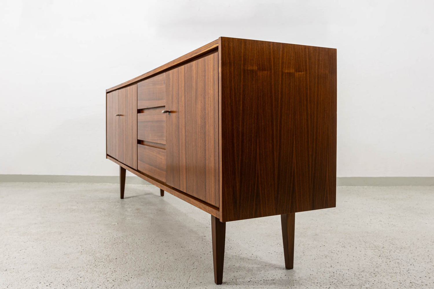 Vintage sideboard, Swarzędzkie Fabryki Mebli, PRL, 1970s
