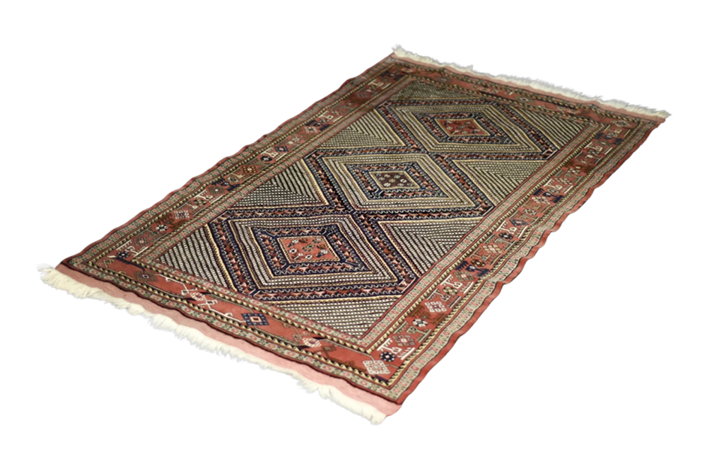 Orientalny dywan Shiraz, Persja/Iran, lata 60