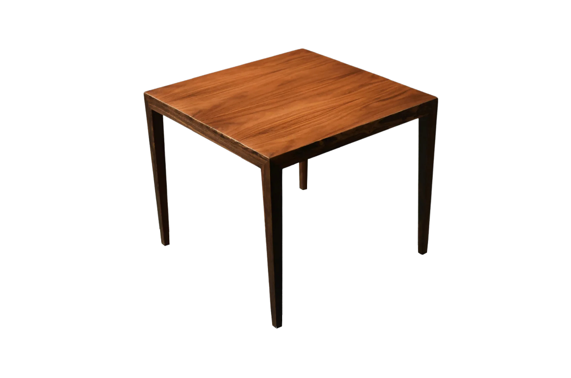 Rosewood coffee table, designed by Severin Hansen for Haslev Møbelsnedkeri, Denmark, 1960s