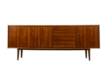 Sideboard vintage, Swarzędzkie Fabryki Mebli, PRL, lata 70