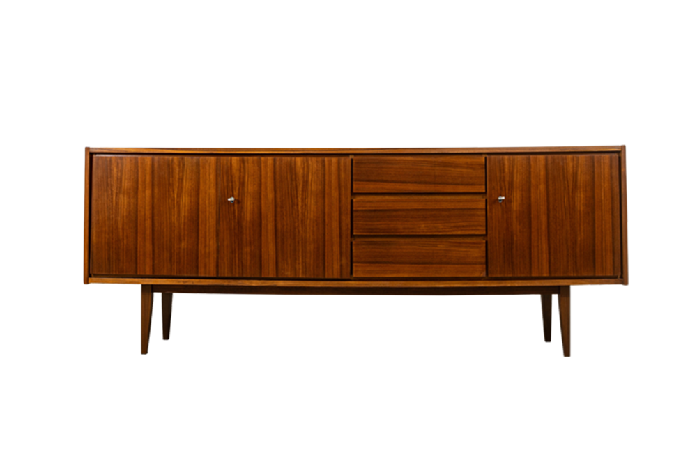 Vintage sideboard, Swarzędzkie Fabryki Mebli, PRL, 1970s