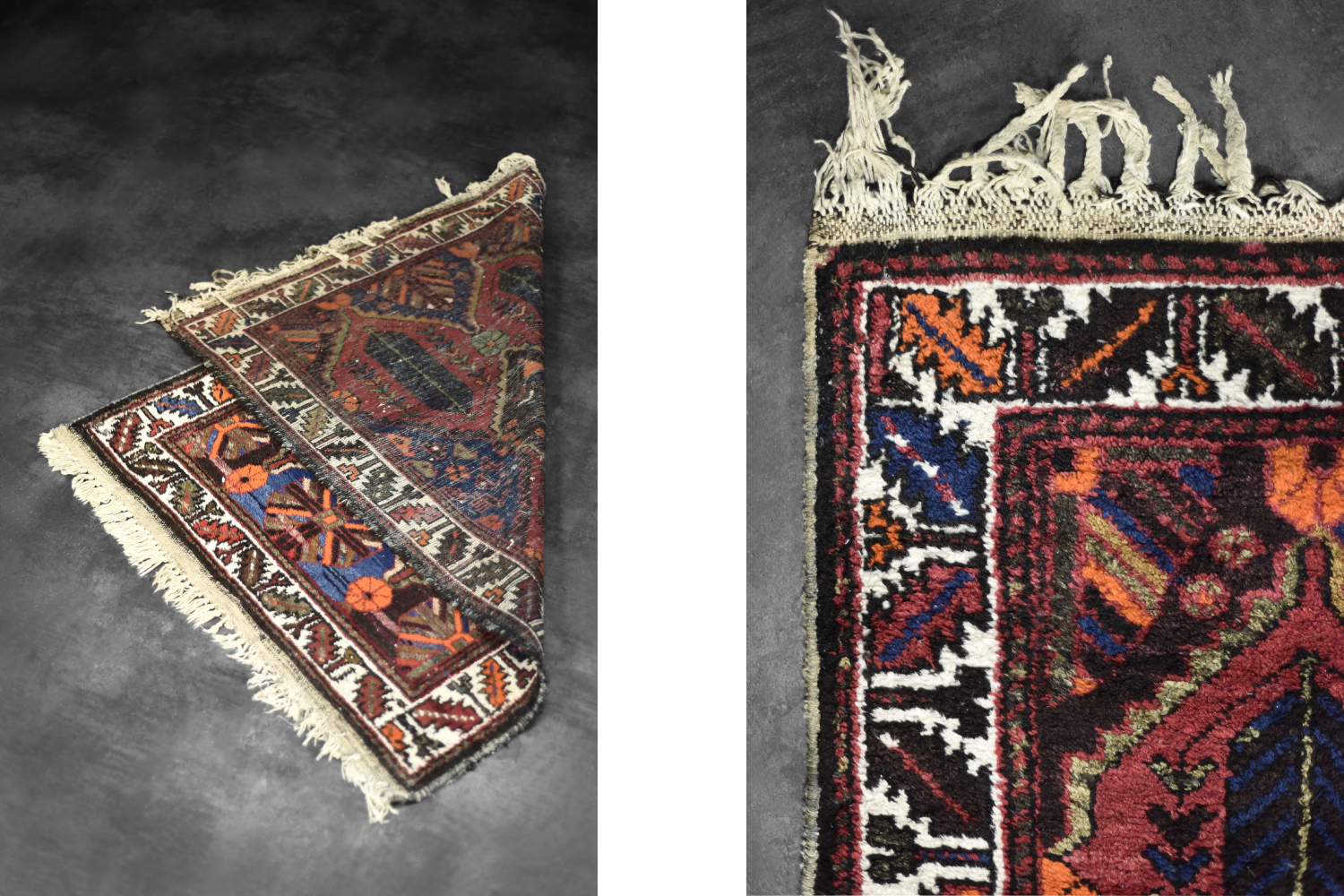 Dywan orientalny Hamadan, Persja/Iran, lata 60