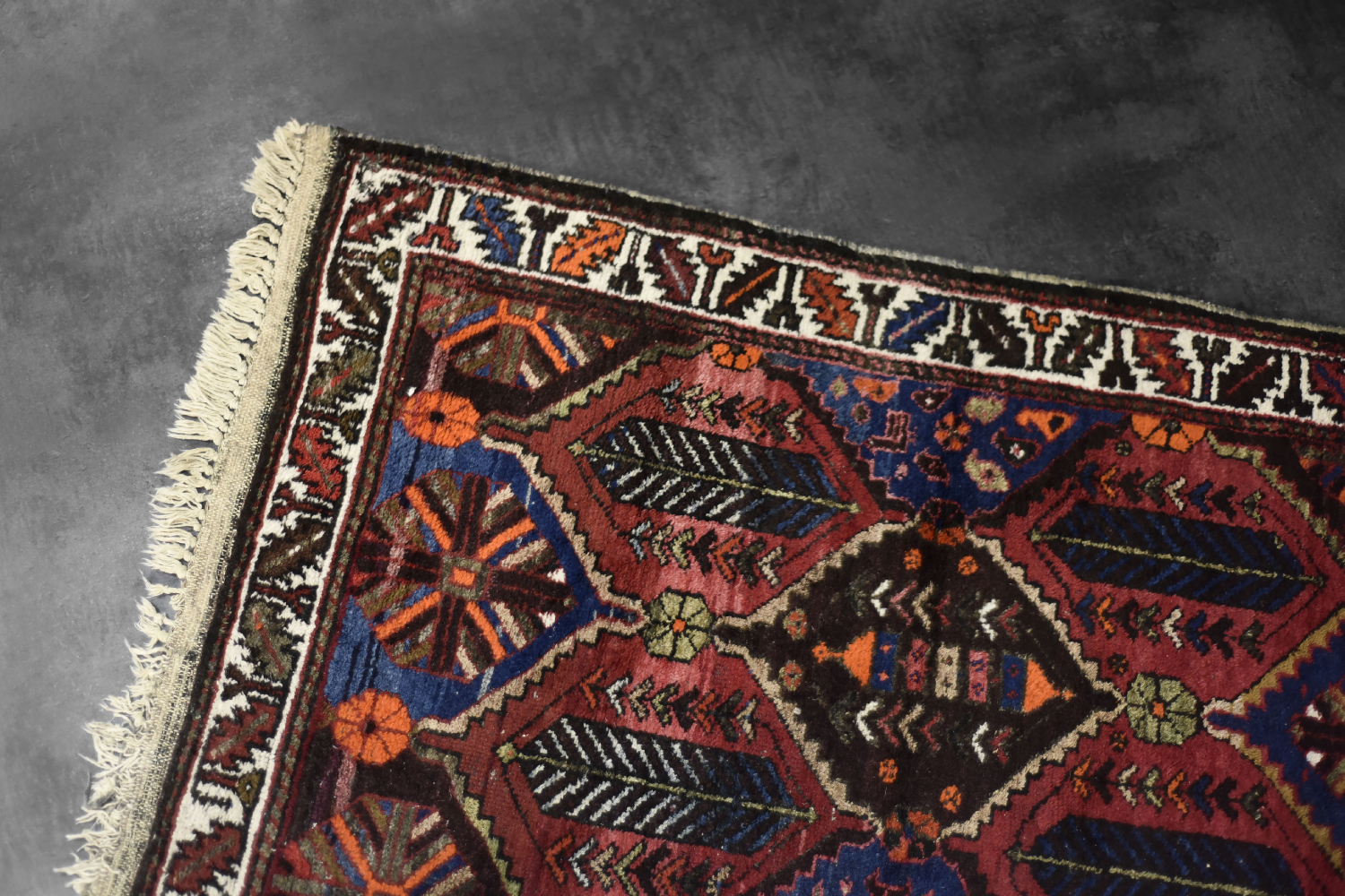 Dywan orientalny Hamadan, Persja/Iran, lata 60