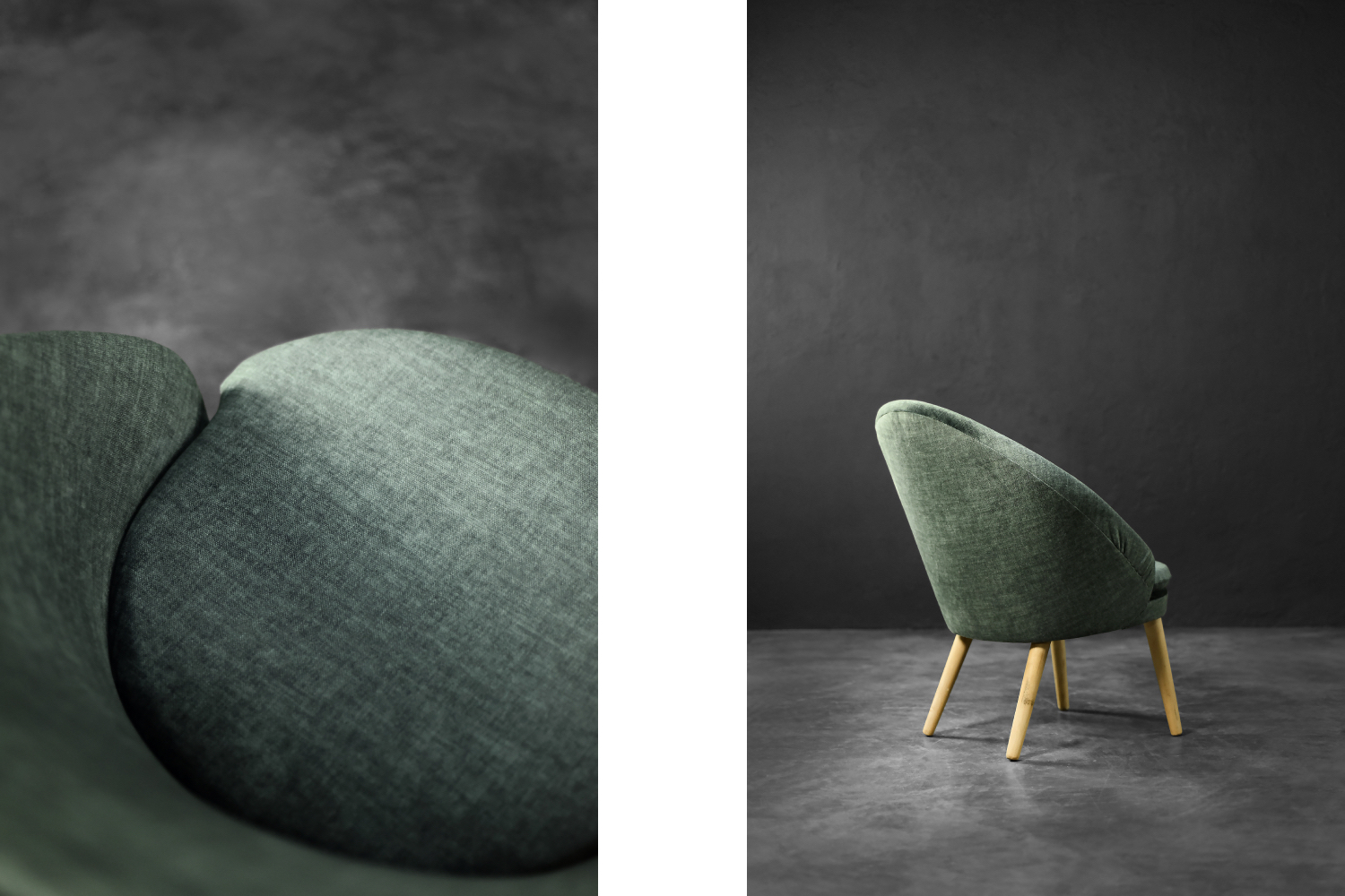 Fotel Model 301 proj. Ejvind A. Johansson, Godtfred H. Petersen, Dania, lata 50