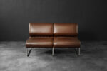 Dwuosobowa sofa na metalowym stelażu, Niemcy, lata 70