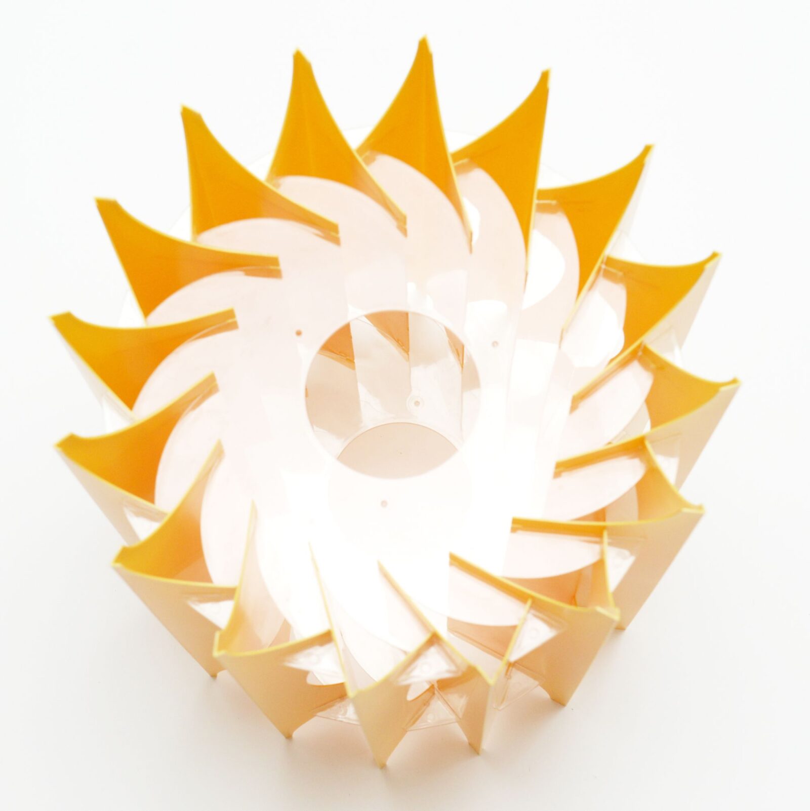 Lampa Facette, proj. Gunner Jensen, Szwecja, lata 70