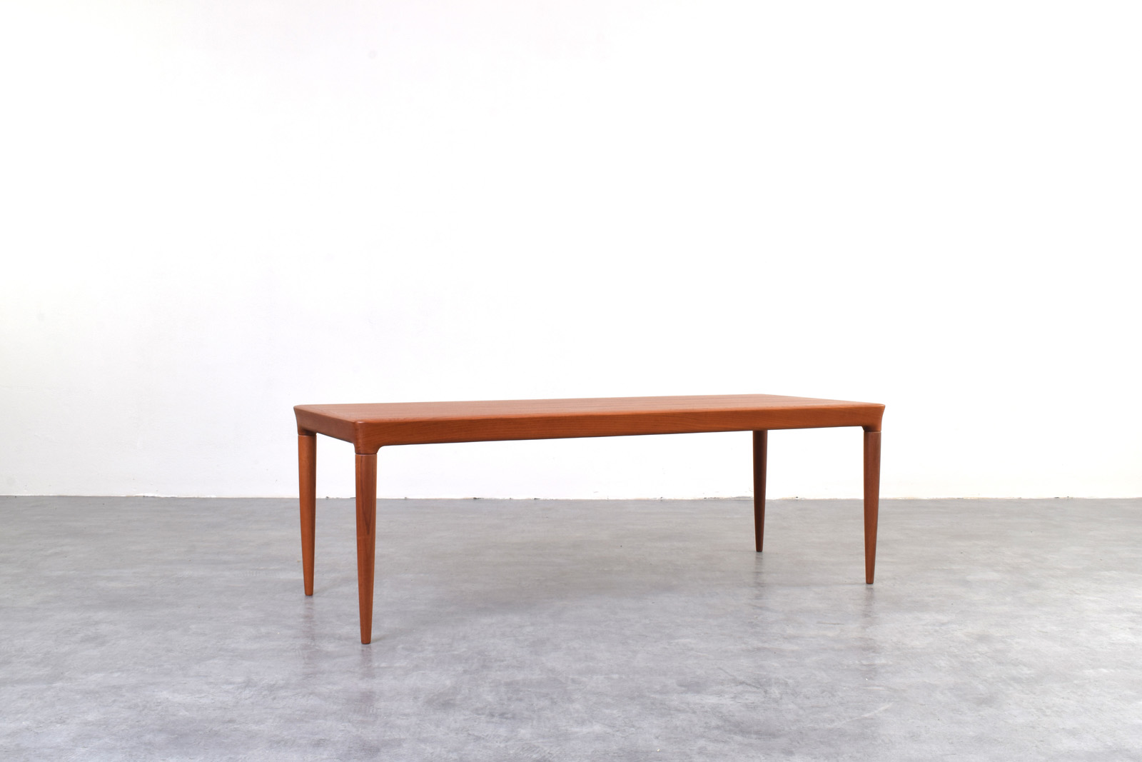 Vintage teak table, designed by J. Andersen, CFC Silkeborg, Denmark, 1960s