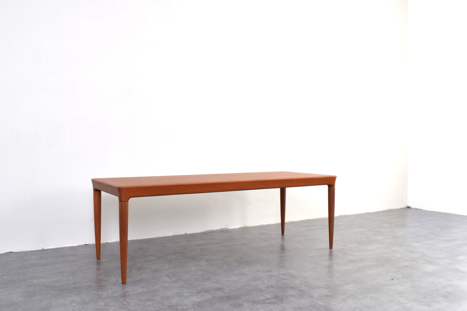 Vintage teak table, designed by J. Andersen, CFC Silkeborg, Denmark, 1960s