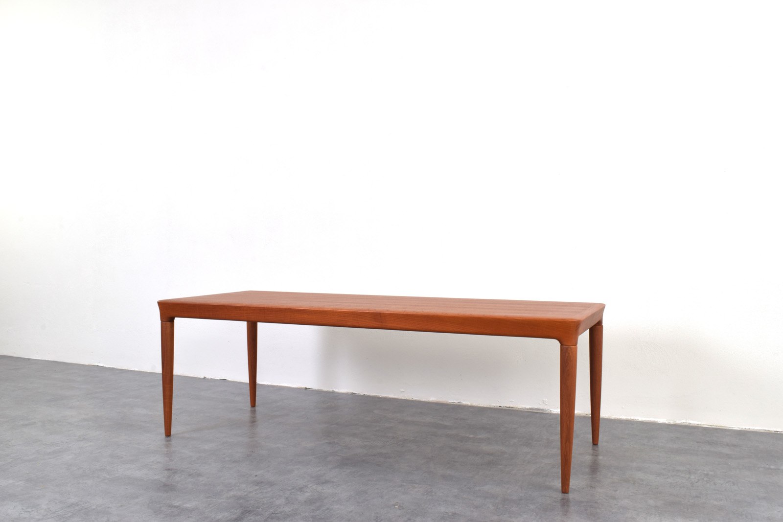 Vintage teak table, designed by J. Andersen, CFC Silkeborg, Denmark, 1960s