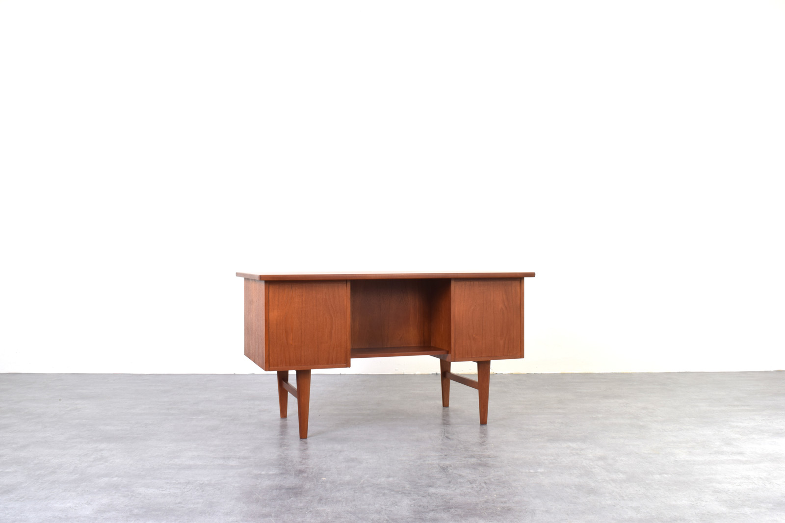 Scandinavian teak desk, Denmark, 1960s