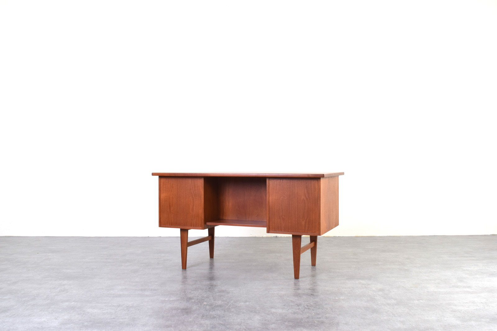Scandinavian teak desk, Denmark, 1960s