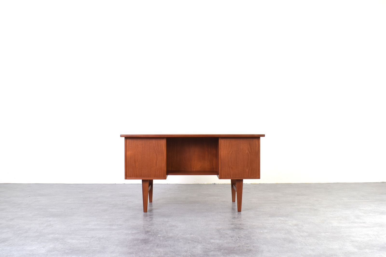 Scandinavian teak desk, Denmark, 1960s