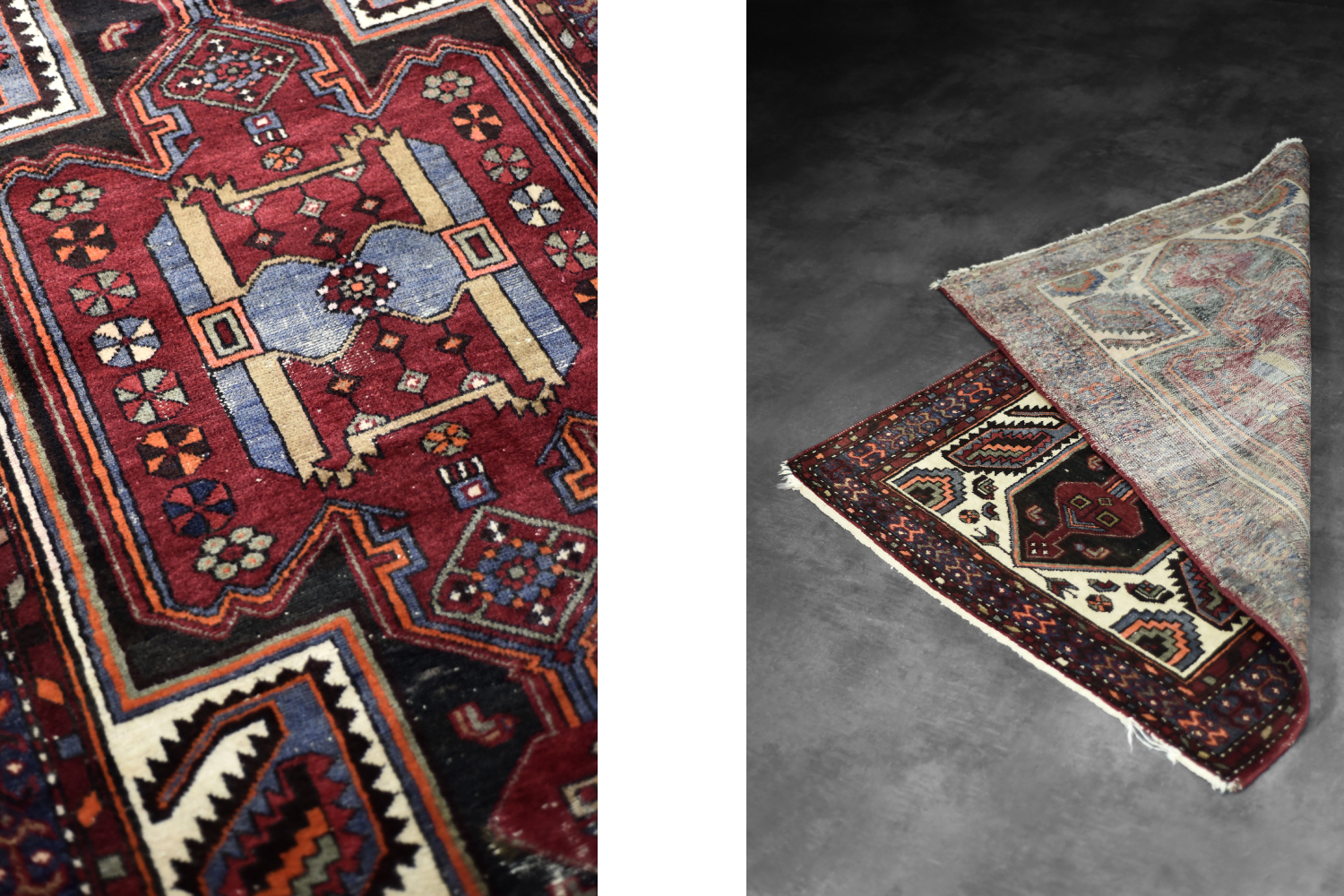 Dywan orientalny Zanjan Hamadan, Persja/Iran, lata 60