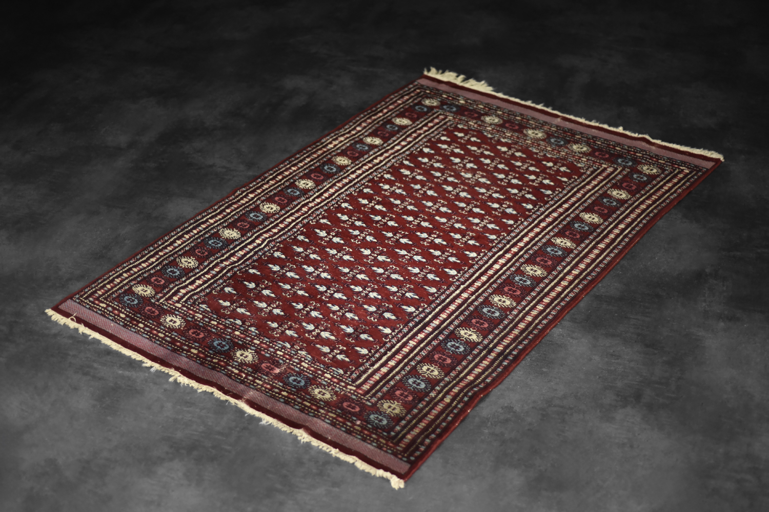 Dywan orientalny Bokhara, Pakistan, lata 60
