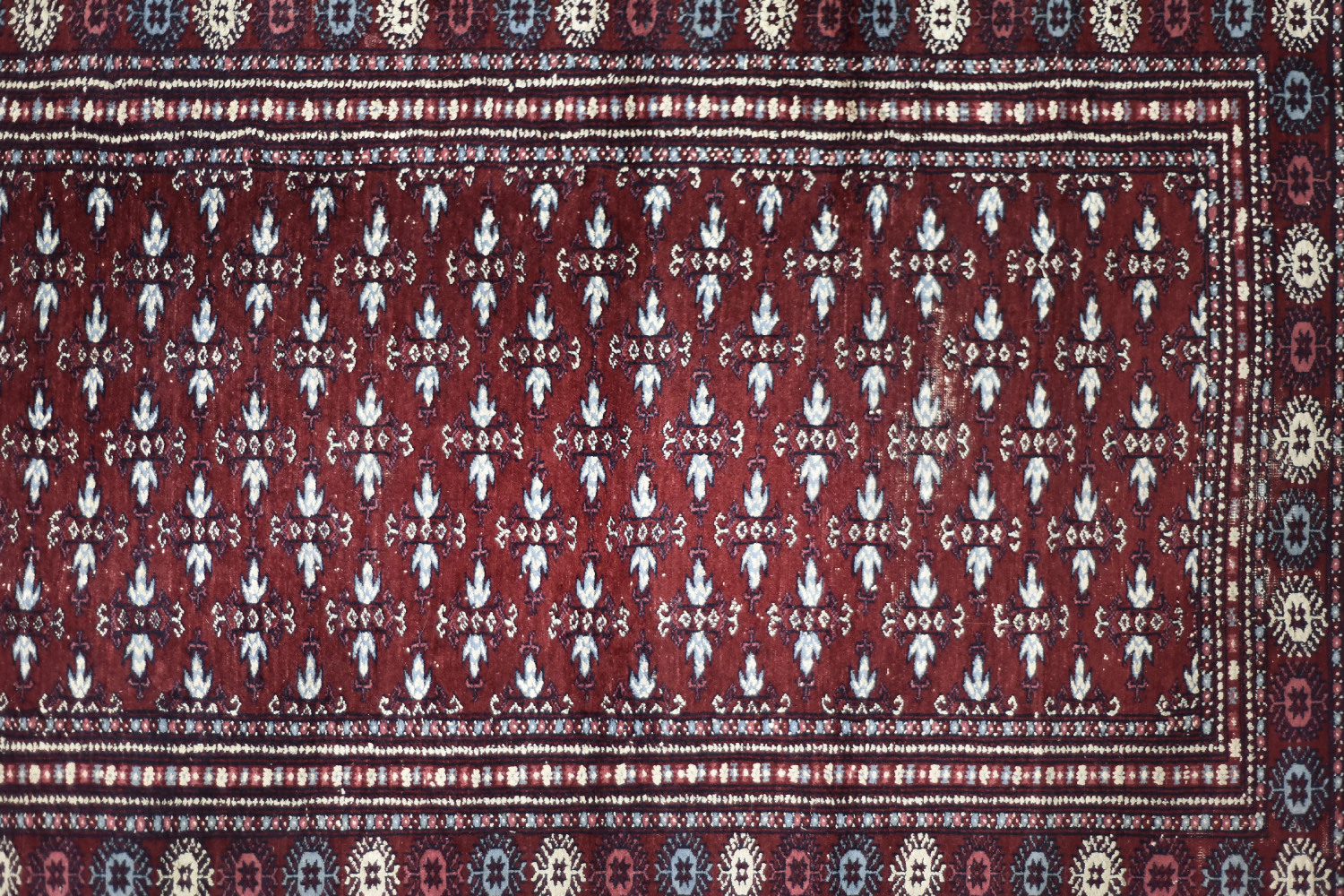Dywan orientalny Bokhara, Pakistan, lata 60