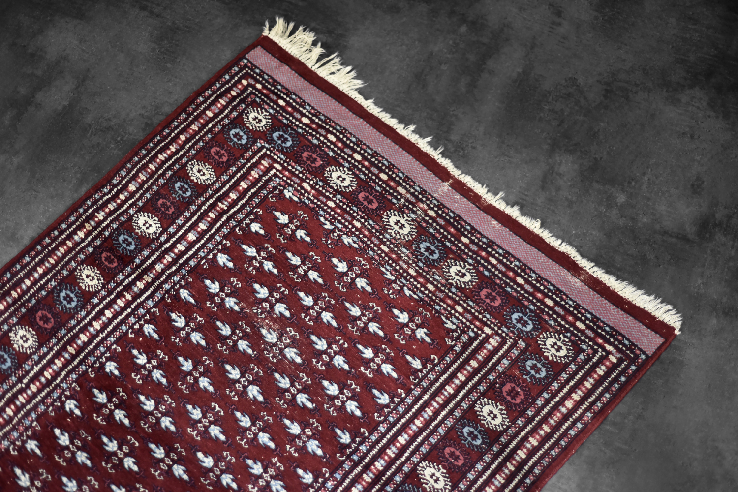 Dywan orientalny Bokhara, Pakistan, lata 60