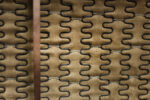 Trzyosobowa zielona sofa, proj. Folke Ohlsson, Fritz Hansen, Dania, lata 60
