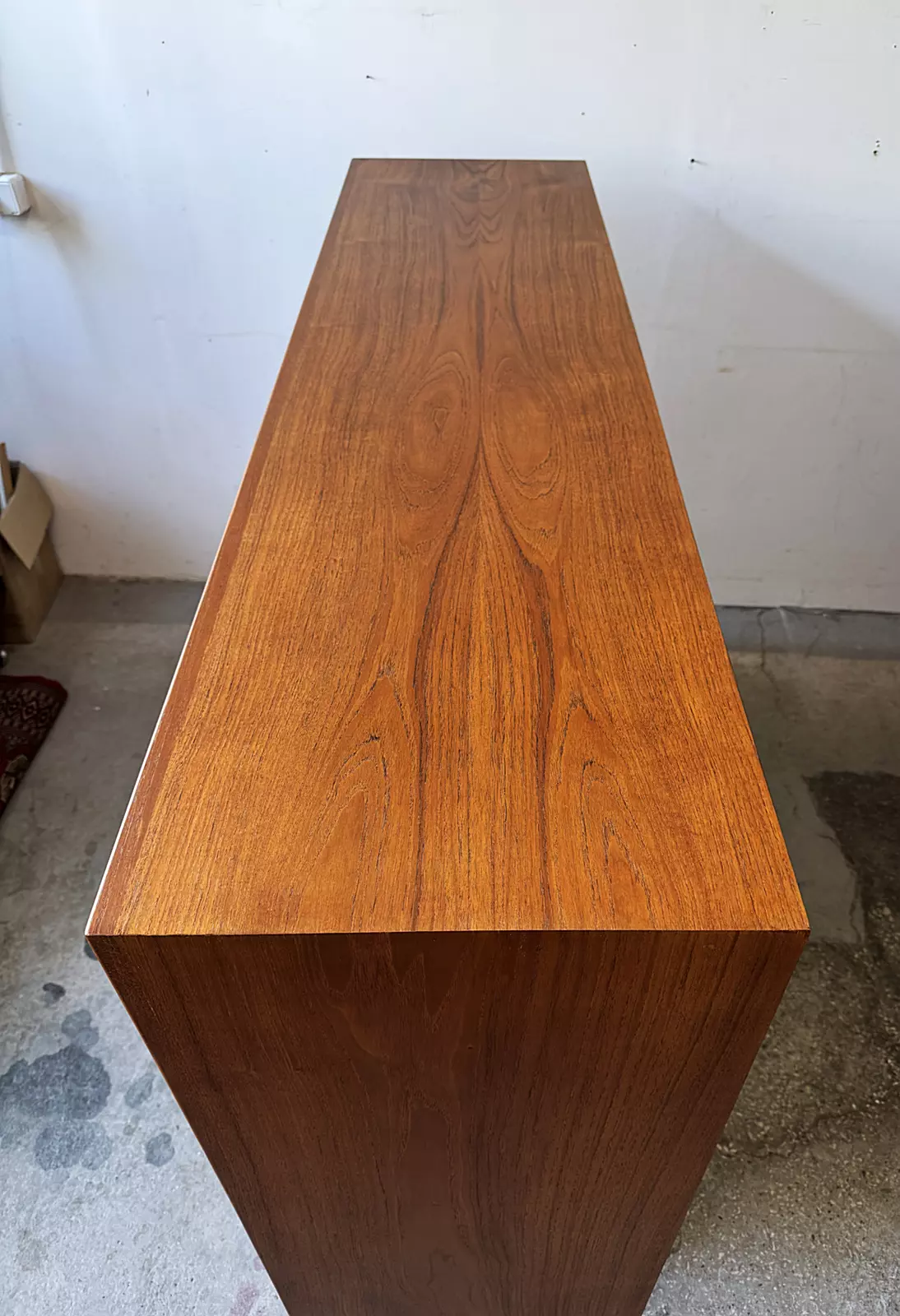 Komoda tekowa Mid-century Modern, Dania, lata 50